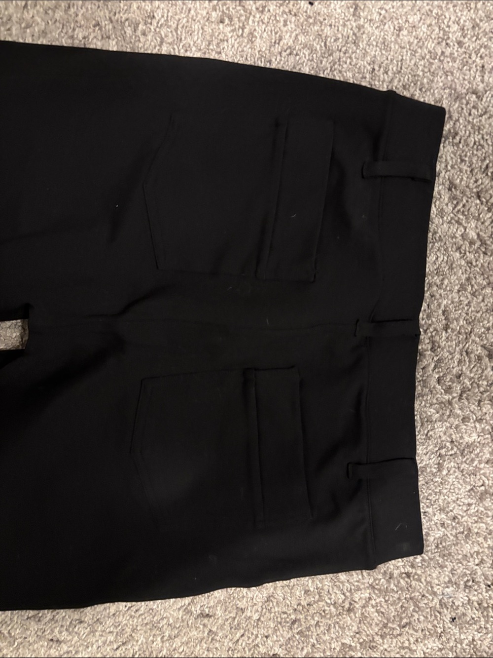 Yogipace women’s petite Black elastic Straight-Leg Bottoms - Picture 5 of 5